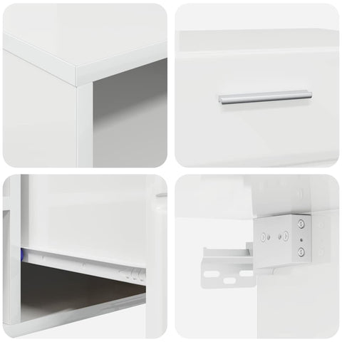 vidaXL TV Cabinet Concrete grey 150 x 39 x 30 cm Engineered wood