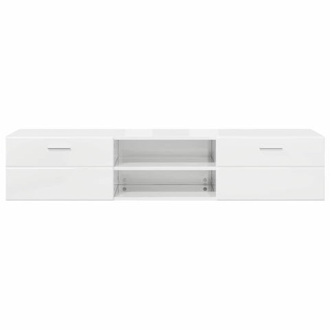 vidaXL TV Cabinet Concrete grey 150 x 39 x 30 cm Engineered wood