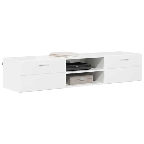 vidaXL TV Cabinet Concrete grey 150 x 39 x 30 cm Engineered wood