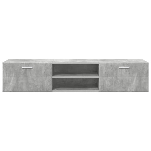 vidaXL TV Cabinet High gloss white 150 x 39 x 30 cm Engineered wood