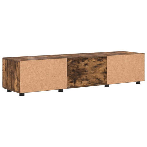 vidaXL TV Cabinet Smoked oak 150 x 39 x 30 cm Engineered wood