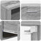 vidaXL TV Cabinet Grey sonoma 150 x 39 x 30 cm Engineered wood