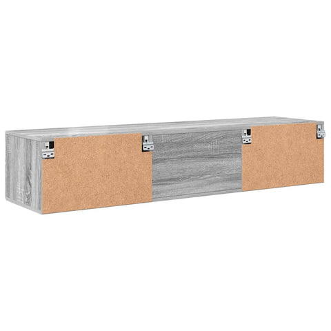 vidaXL TV Cabinet Grey sonoma 150 x 39 x 30 cm Engineered wood