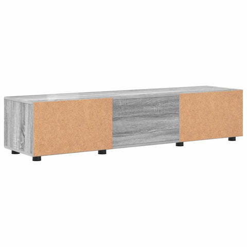 vidaXL TV Cabinet Grey sonoma 150 x 39 x 30 cm Engineered wood