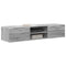 vidaXL TV Cabinet Grey sonoma 150 x 39 x 30 cm Engineered wood