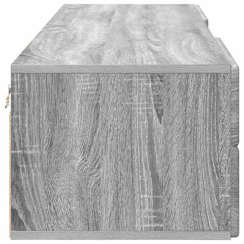 vidaXL TV Cabinet Grey sonoma 150 x 39 x 30 cm Engineered wood