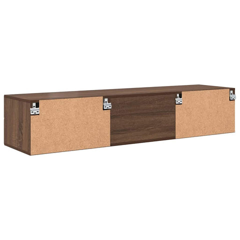 vidaXL TV Cabinet Brown oak 150 x 39 x 30 cm Engineered wood