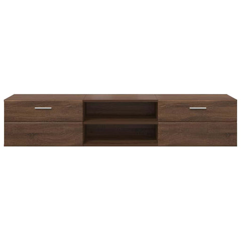 vidaXL TV Cabinet Brown oak 150 x 39 x 30 cm Engineered wood