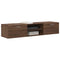 vidaXL TV Cabinet Brown oak 150 x 39 x 30 cm Engineered wood