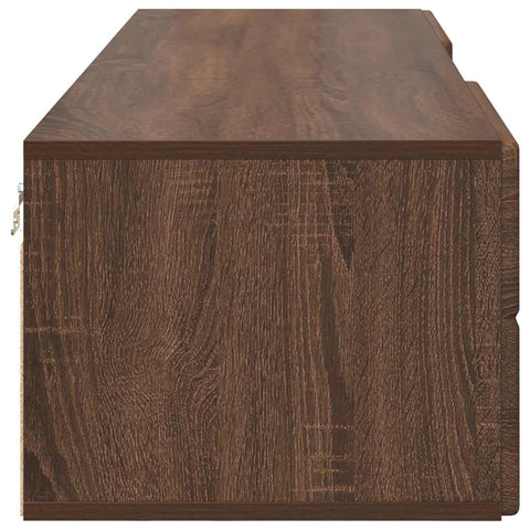 vidaXL TV Cabinet Brown oak 150 x 39 x 30 cm Engineered wood