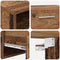vidaXL TV Cabinet with Shelf Old wood 150 x 39 x 30 cm Engineered wood