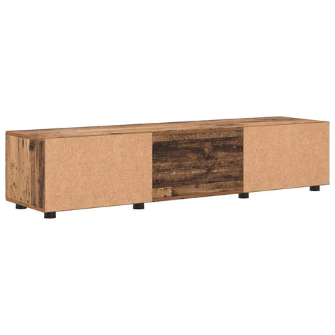 vidaXL TV Cabinet with Shelf Old wood 150 x 39 x 30 cm Engineered wood