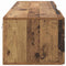 vidaXL TV Cabinet with Shelf Old wood 150 x 39 x 30 cm Engineered wood