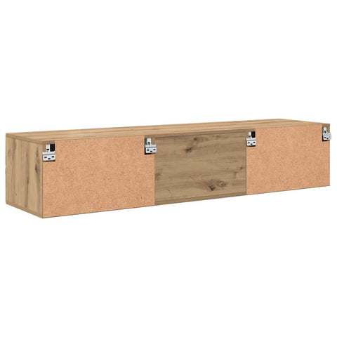 vidaXL TV Cabinet Artisan oak 150 x 39 x 30 cm Engineered wood