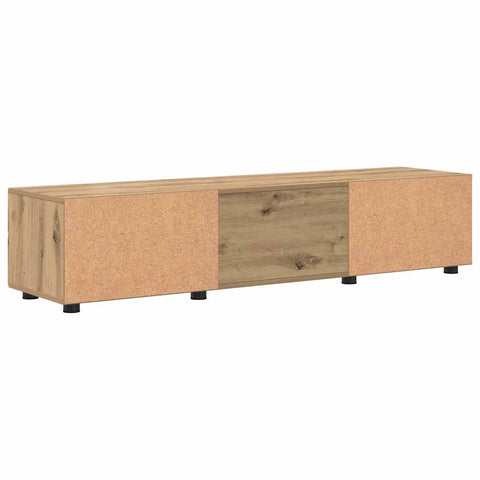 vidaXL TV Cabinet Artisan oak 150 x 39 x 30 cm Engineered wood