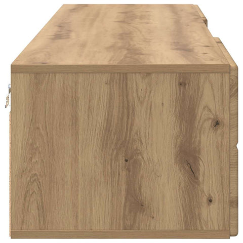 vidaXL TV Cabinet Artisan oak 150 x 39 x 30 cm Engineered wood