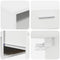 vidaXL TV Cabinet with Drawer White 100.5 x 39 x 30 cm Engineered wood