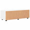 vidaXL TV Cabinet with Drawer White 100.5 x 39 x 30 cm Engineered wood