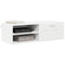 vidaXL TV Cabinet with Drawer White 100.5 x 39 x 30 cm Engineered wood