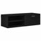 vidaXL TV Cabinet with Drawer Black 100.5 x 39 x 30 cm Engineered wood