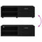 vidaXL TV Cabinet with Drawer Black 100.5 x 39 x 30 cm Engineered wood
