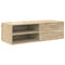 vidaXL TV Cabinet Sonoma oak 100.5 x 39 x 30 cm Engineered wood