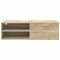 vidaXL TV Cabinet Sonoma oak 100.5 x 39 x 30 cm Engineered wood