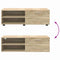 vidaXL TV Cabinet Sonoma oak 100.5 x 39 x 30 cm Engineered wood