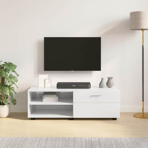 vidaXL TV Cabinet Concrete grey 100.5 x 39 x 30 cm Engineered wood