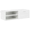 vidaXL TV Cabinet Concrete grey 100.5 x 39 x 30 cm Engineered wood