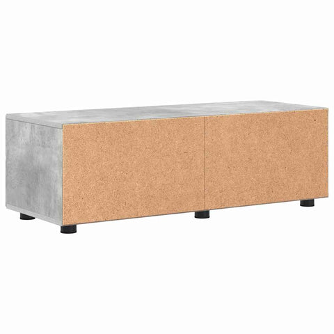 vidaXL Wooden Cabinet Concrete Grey 100.5 x 39 x 30 cm Engineered Wood