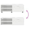 vidaXL TV Cabinet Concrete grey 100.5 x 39 x 30 cm Engineered wood
