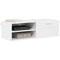 vidaXL TV Cabinet Concrete grey 100.5 x 39 x 30 cm Engineered wood