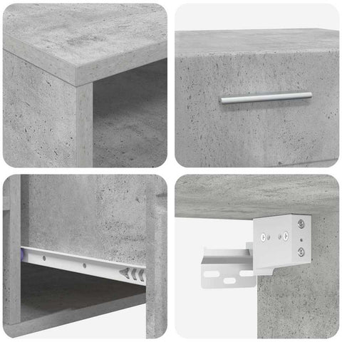 vidaXL TV Cabinet High gloss white 100.5 x 39 x 30 cm Engineered wood