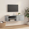 vidaXL TV Cabinet High gloss white 100.5 x 39 x 30 cm Engineered wood