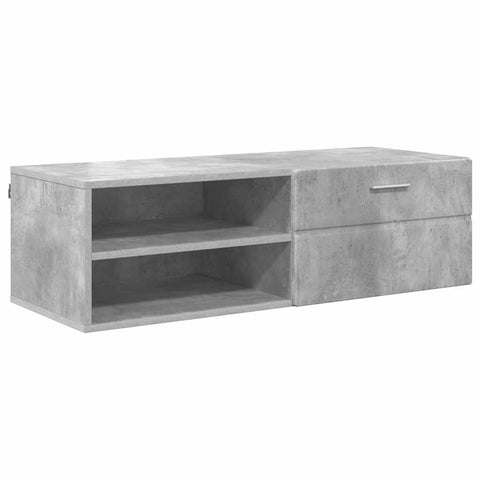 vidaXL TV Cabinet High gloss white 100.5 x 39 x 30 cm Engineered wood