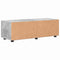 vidaXL TV Cabinet High gloss white 100.5 x 39 x 30 cm Engineered wood
