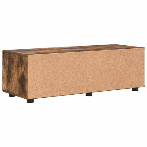 vidaXL TV Cabinet Smoked oak 100.5 x 39 x 30 cm Engineered wood