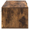 vidaXL TV Cabinet Smoked oak 100.5 x 39 x 30 cm Engineered wood