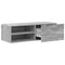 vidaXL TV Cabinet Grey sonoma 100.5 x 39 x 30 cm Engineered wood