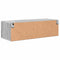 vidaXL TV Cabinet Grey sonoma 100.5 x 39 x 30 cm Engineered wood