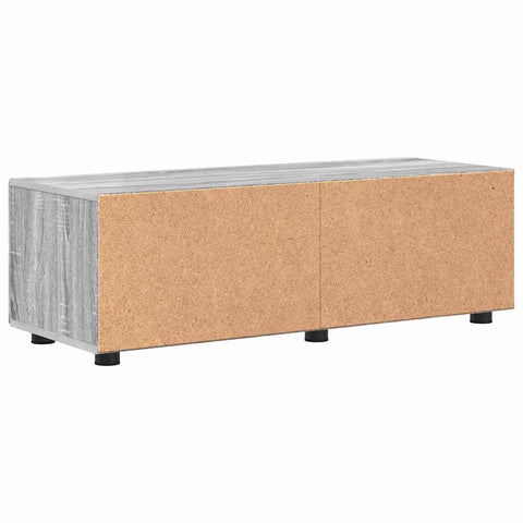 vidaXL TV Cabinet Grey sonoma 100.5 x 39 x 30 cm Engineered wood