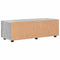 vidaXL TV Cabinet Grey sonoma 100.5 x 39 x 30 cm Engineered wood
