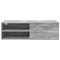 vidaXL TV Cabinet Grey sonoma 100.5 x 39 x 30 cm Engineered wood