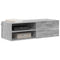 vidaXL TV Cabinet Grey sonoma 100.5 x 39 x 30 cm Engineered wood