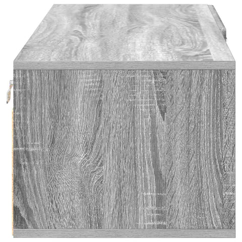 vidaXL TV Cabinet Grey sonoma 100.5 x 39 x 30 cm Engineered wood