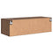 vidaXL TV Cabinet Brown oak 100.5 x 39 x 30 cm Engineered wood