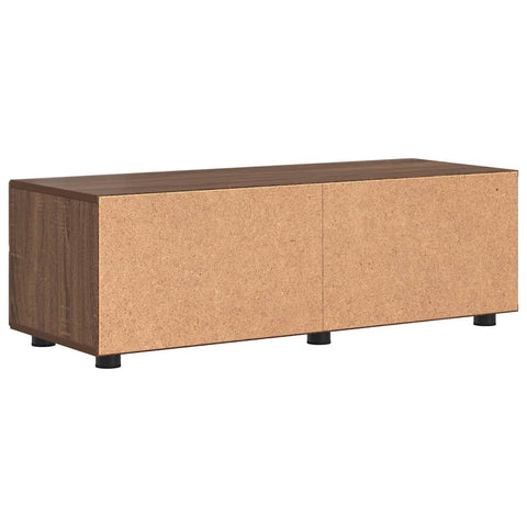 vidaXL TV Cabinet Brown oak 100.5 x 39 x 30 cm Engineered wood