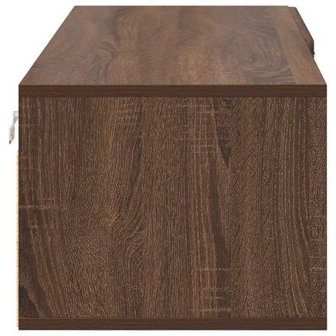 vidaXL TV Cabinet Brown oak 100.5 x 39 x 30 cm Engineered wood