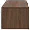 vidaXL TV Cabinet Brown oak 100.5 x 39 x 30 cm Engineered wood